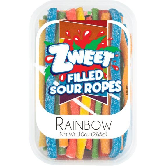 Sour Rainbow Ropes | Zweet | 10 oz - ShopGalil