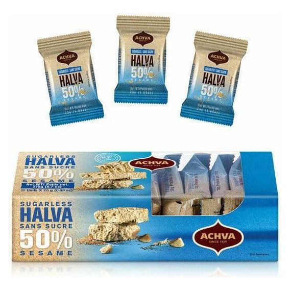Sugar-Free Halva Snack Gift Box | Achva | 9.7 oz - ShopGalil
