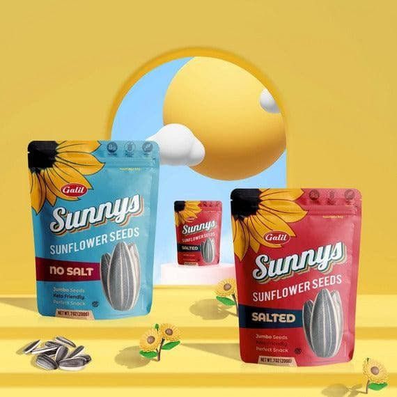 Sunnys Sunflower Seeds | No Salt | 7 oz - ShopGalil