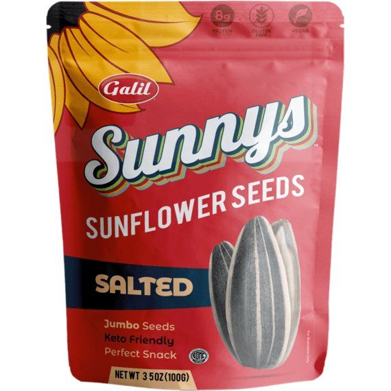Sunnys Sunflower Seeds | Salted | 3.5 oz - ShopGalil