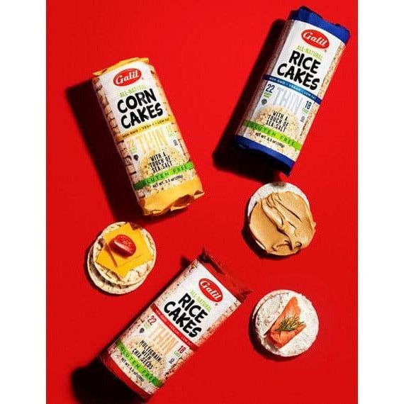 Thin Corn Cakes | Round | No-Salt | 3.5 oz | Galil - ShopGalil