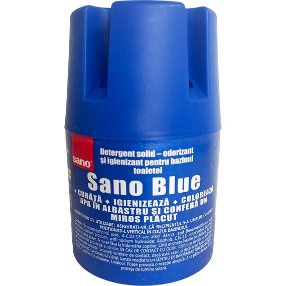 Toilet Blue Soap Water Tank | 5.3 oz | Sano - ShopGalil