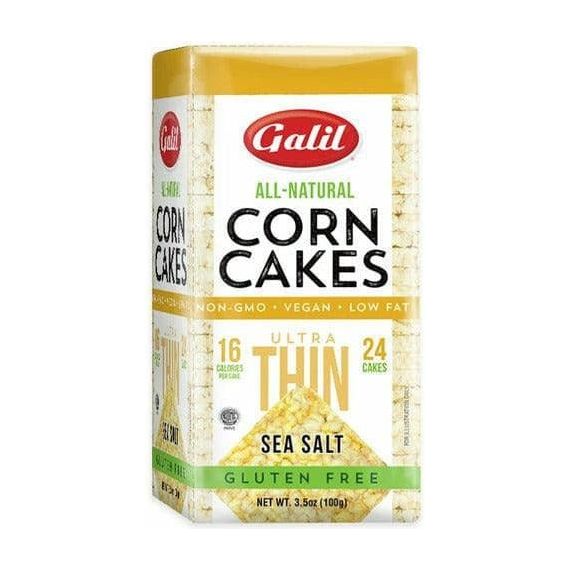 Ultra Thin Corn Cakes | Square | Salt | 3.5 oz | Galil - ShopGalil