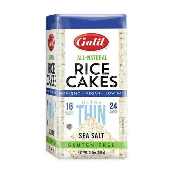 Ultra Thin Rice Cakes | Square | Salt | 3.5 oz | Galil - ShopGalil