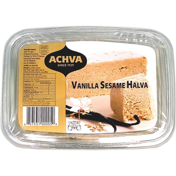 Vanilla Halva | Achva | 16 oz - ShopGalil