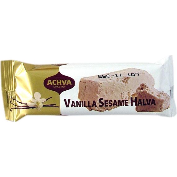 Vanilla Halva Bar | Achva | 1.76 oz - ShopGalil