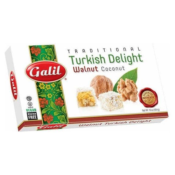 Walnut Turkish Delight | 16 oz | Galil - ShopGalil